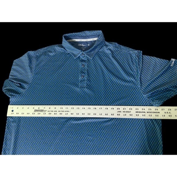 Walter Hagan 11 Majors Men's Polo Golf Shirt Blue Golf Tee Graphic Size 2XL - Picture 10 of 11